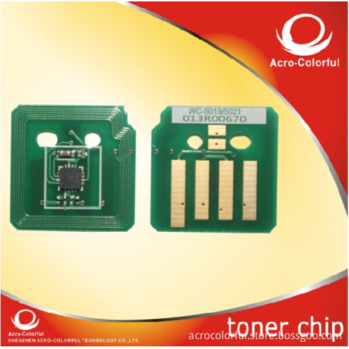 Workcentre 5019 5021 Drum Cartridge Chip for Xerox Wc 5019 Laser Printer Reset Toner Chip 013r00670